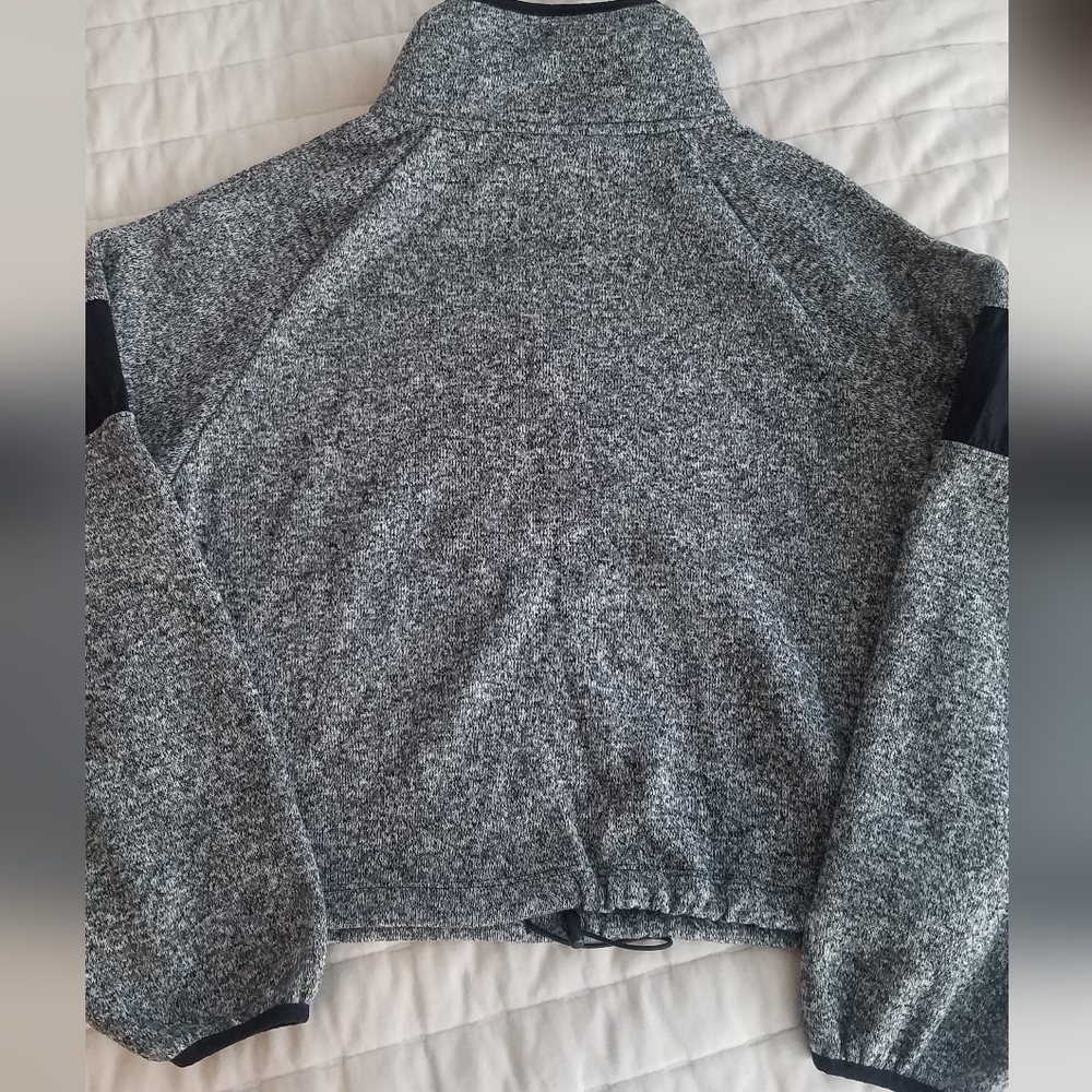 Pink Cropped Sweatshirt - Picture 2 of 2